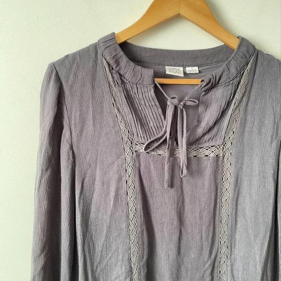 Some Days Lovin Smocked Long Sleeve Dress Sz S - Picture 4 of 7